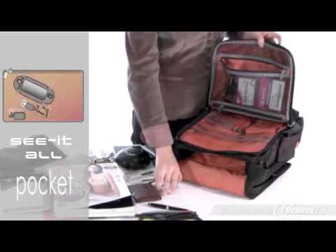 Everki Black 14.1" / MacBook Pro 15" Urbanite Laptop Vertical Messenger Bag - Product Tour