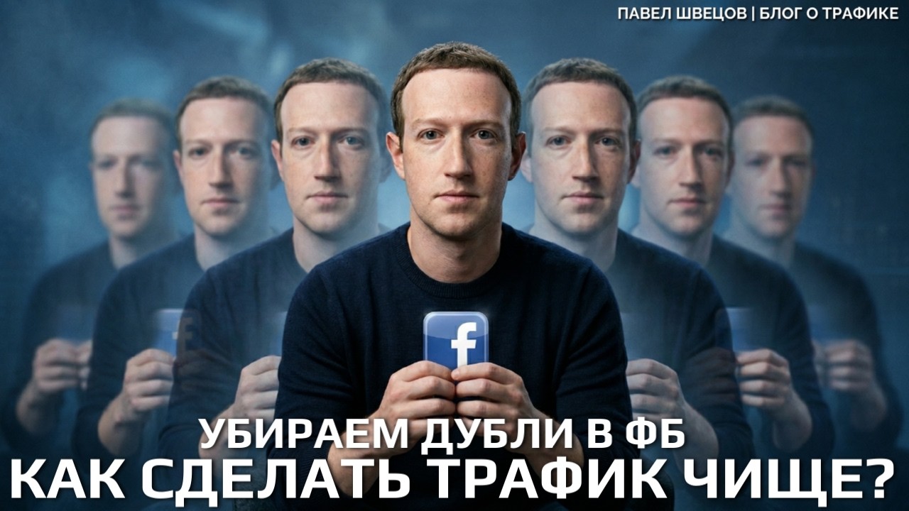 Как убрать дубликаты из рекламы в Facebook | Убираем дубли и делаем трафик чище д?