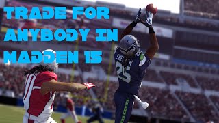 How To Trade For ANYBODY In Madden 15! - Connected Franchise Trade Glitch!