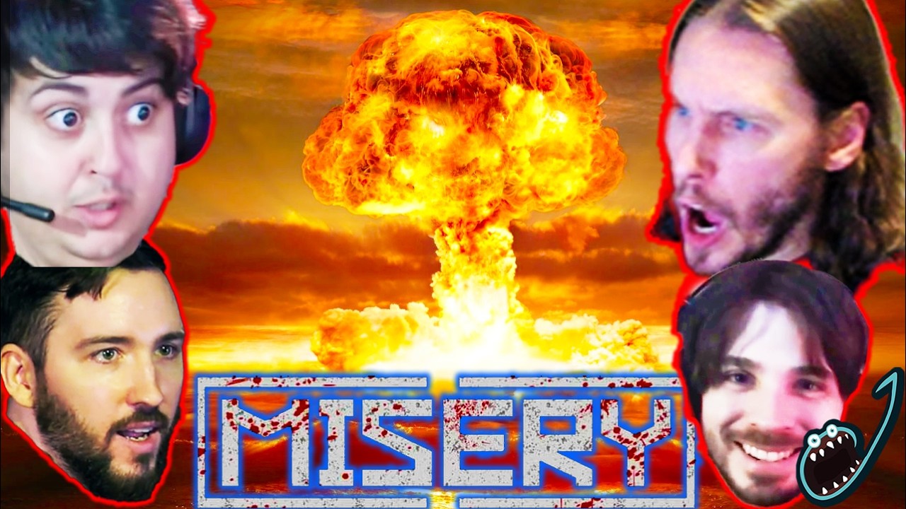 Jerma Gets Nuked in Misery w/ @vinesauce @Pokelawls & @ster - Long Edit With Chat