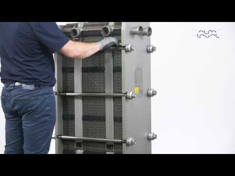 360° Service & Maintenance video: Alfa Laval FrontLine & BaseLine GPHE – open and close