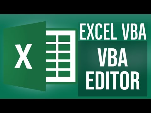 Excel VBA Tutorial for Beginners 2 How To Use The VBA Editor In Excel 1 2