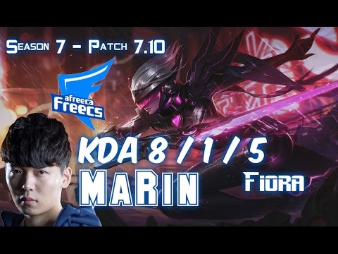 AFs MaRin FIORA vs JAYCE Top - Patch 7.10 KR Ranked