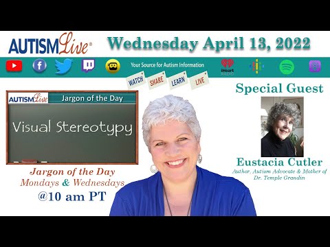 Visual Stereotypy + Author, Autism Advocate, & Mother of Dr. Temple Grandin - Eustacia Cutler