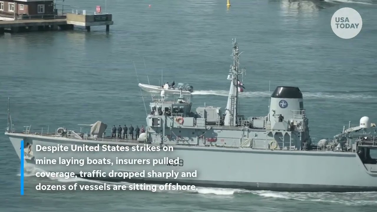 Sea mines threatening Strait of Hormuz amid US-Iran conflict