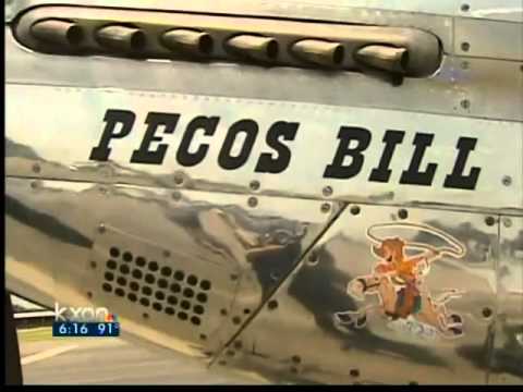 Reunion between WWII plane and mechanic