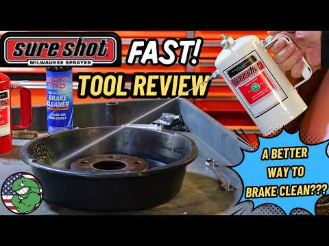 SURE SHOT Milwaukee Sprayer Review:  Better than Aerosol Cans?