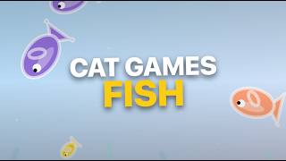 Fish Tank Gradient Cat Game 🐟🐱 | Relaxing Pastel Gameplay (10 Min)
