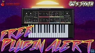 Video thumbnail for FREE PLUGIN ALERT - Cherry Audio SURREALISTIC MG-1 PLUS 80's SYNTH by BenoniStudio
