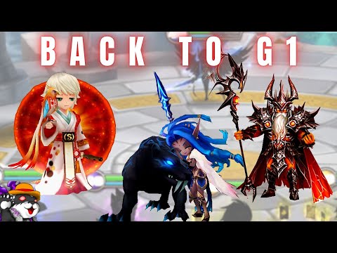 BACK TO G1 RTA! feat Okeanos, Chiwu and Barbara | Summoners War