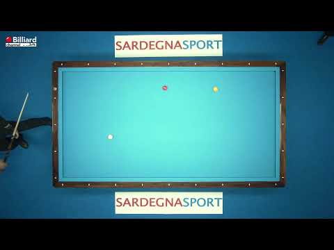 Zanetti Marco VS Giacalone Domenico - Campionati Italiani Carambola 2021/2022 - Calangianus