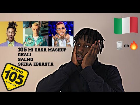 REACTION TO ITALIAN MUSIC FT SFERA EBBASTA, GHALI & SALMO