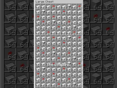 Minecraft IRON Farm EASY (Tutorial)