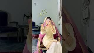 Off-White Embroidered Chiffon Gharara - Video 2