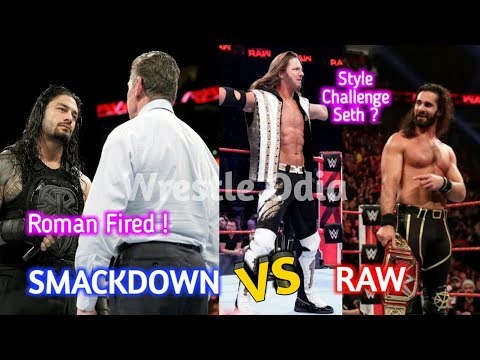Roman Reigns fired from WWE ! WWE Monday nights RAW,22 April 2019 highlight