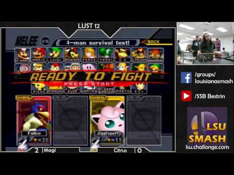 LUST 12 Melee Singles - Winners Finals - Magi vs Citrus