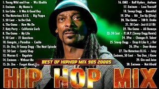 HIP HOP MIX PLAYLIST - DMX, Snoop Dogg, Ice Cube, Pop Smoke, 2Pac, 50 Cent, Eazy E, Biggie, DrDre...