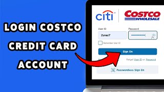 How To Login Costco Credit Card Account 2025 | Costco Citi Card Online Sign In/Access Tutorial
