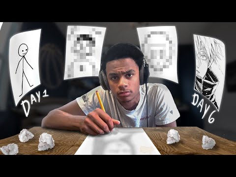 I Have 1 WEEK to Learn How to Draw and Sell My Art