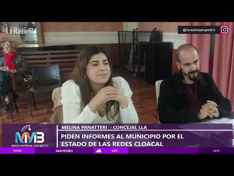 Piden informes al municipio de san pedro por el estado de las redes cloacales