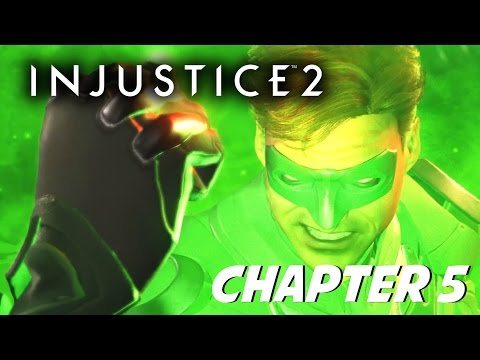 Injustice 2 (PS4) - Chapter 5: SEA OF TROUBLES - GREEN LANTERN Story Mode Walkthrough