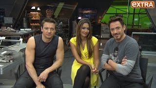 'Extra' Hangs with 'The Avengers' on 'Age of Ultron' Set