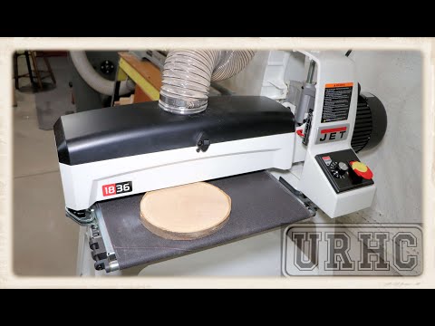 Replaced My Old Sander First Look At My New Jet 1836 Thickness Sander