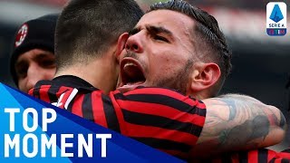 Theo Hernandez's Sensational Volley Puts Milan Ahead! | Milan 3-2 Udinese | Top Moment | Serie A TIM