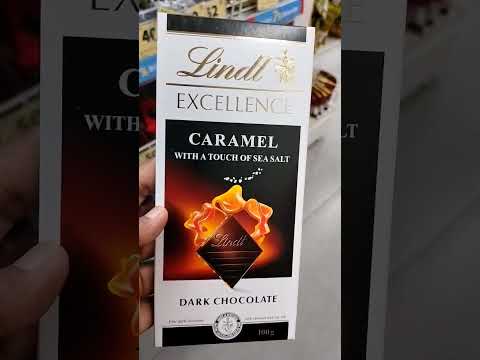 Lindt Caramel with a touch of sea salt #lindt #shortfeed #chocolate #trendingonshorts #ytshorts #uae