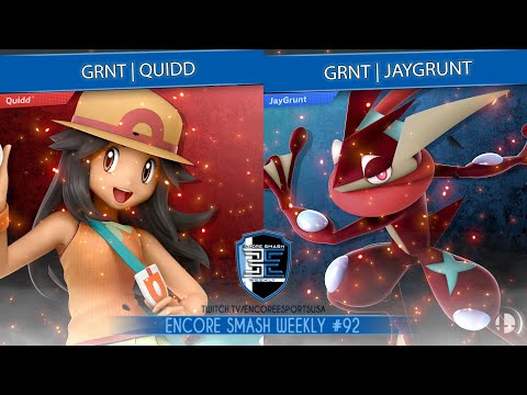 Encore Smash Weekly # 92 - GRNT | Quidd Vs. GRNT | JayGrunt - Losers Quarter Final
