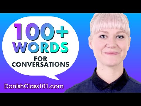 Learn Over 100 Danish Words for Daily Conversation!