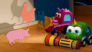 Vamos brincar com as sombras! Desenhos animados em português. Desenho animado infantil