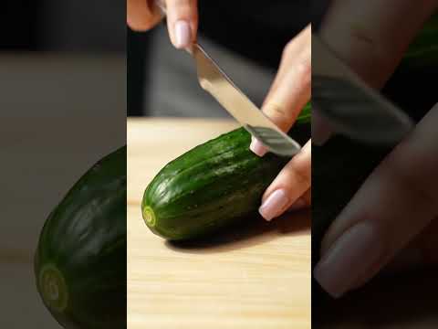 This cucumber trick is a game-changer!