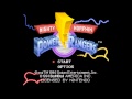 SNES Mighty Morphin Power Rangers Cave