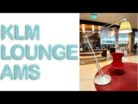Lounge: KLM Crown Lounge (25) no Aeroporto Schiphol de Amsterdã. Melhor lounge no AMS?