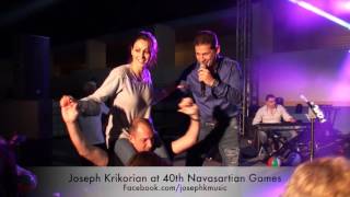 Joseph Krikorian Live at 40th Navasartian Games 2015