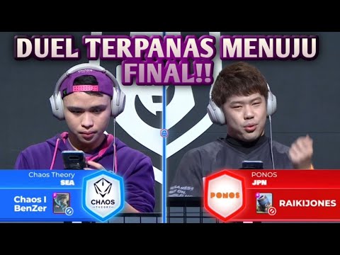 GAGAL MAJU KE FINAL KARENA MUSUH BEBUYUTAN INI!! Review 1v1 Chaos Theory vs Ponos - CRL Asia 2019