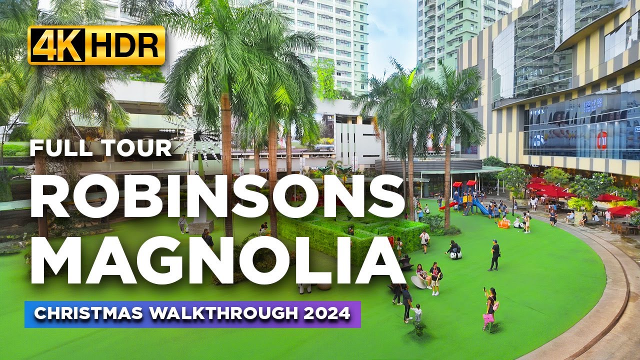 See How Philippine Malls Celebrate Christmas! | Full Tour of ROBINSONS MAGNOLIA 2024