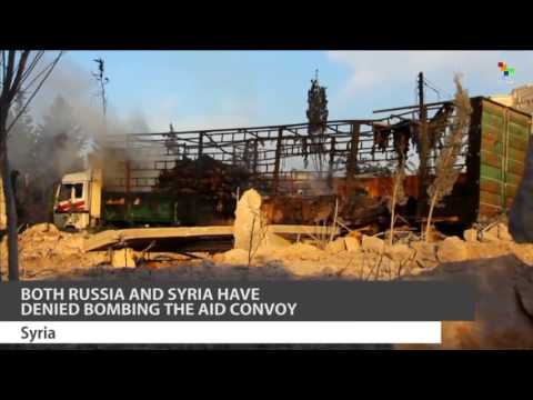 UN Suspends Aid Convoys After Deadly Airstrike In Syria