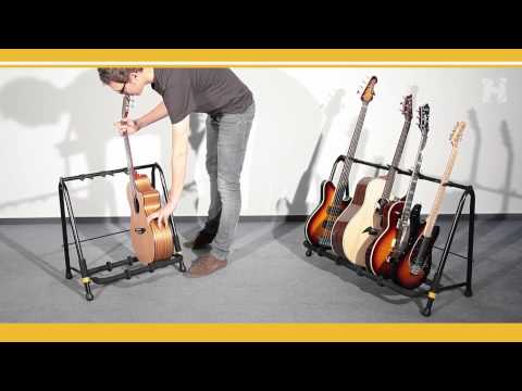 Immagine Hercules Stands GS525B Five-Instrument Guitar Rack - 3