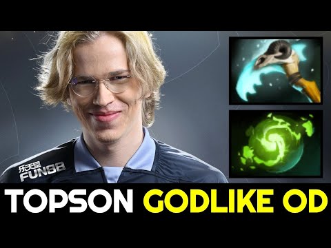 TOPSON Outworld Destroyer Godlike with Midas & Refresher Build 7.32c Dota 2