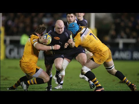 Newcastle Falcons vs London Wasps - Aviva Premiership Rugby 2013/14