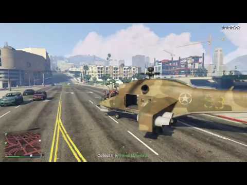Helicopters can barrel roll too (GTA Online)