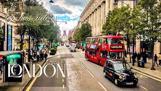 ☀️London 21°C/69.8°F | 🌆 West End to West London | ⏱️ Relaxing Journey