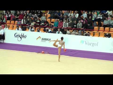 Volkova Ekaterina, Finland, ball. Grand Prix Moscow 19.02.2016