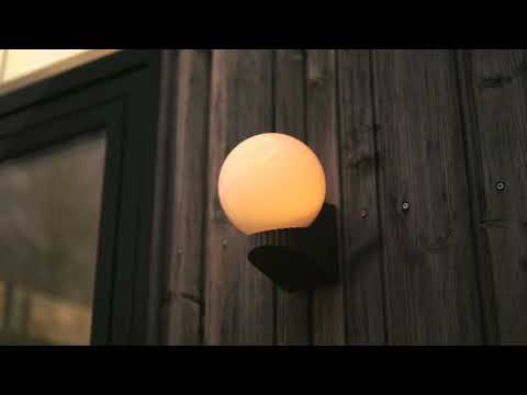 Fasadbelysning Nordlux Hayley Metallisk Brun Utebelysning med E27 Sockel