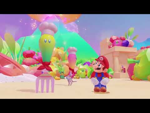 thumbnail video image 2 of Super Mario Odyssey Nintendo Switch Edicion Standard, 2 of 5