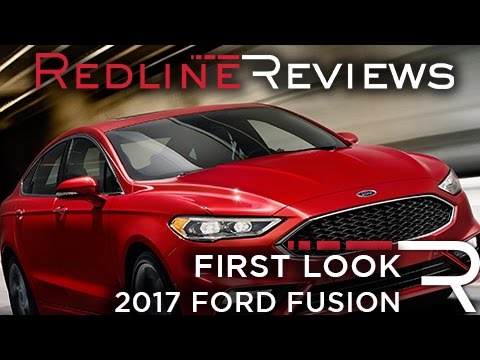 2017 Ford Fusion – Redline: First Look – 2016 Detroit Auto Show