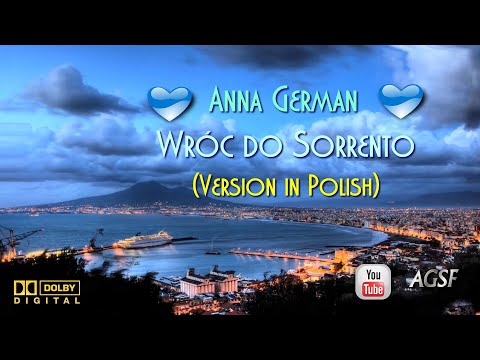Anna German - Wróć do Sorrento (Polish Version)