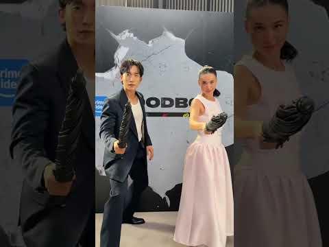 Anne Curtis w/ the cast of Good Boy #kimsohyun #parkbogum #leesangyi #goodboy #kdrama #fyp #shorts